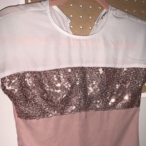 Glittery Girls Top